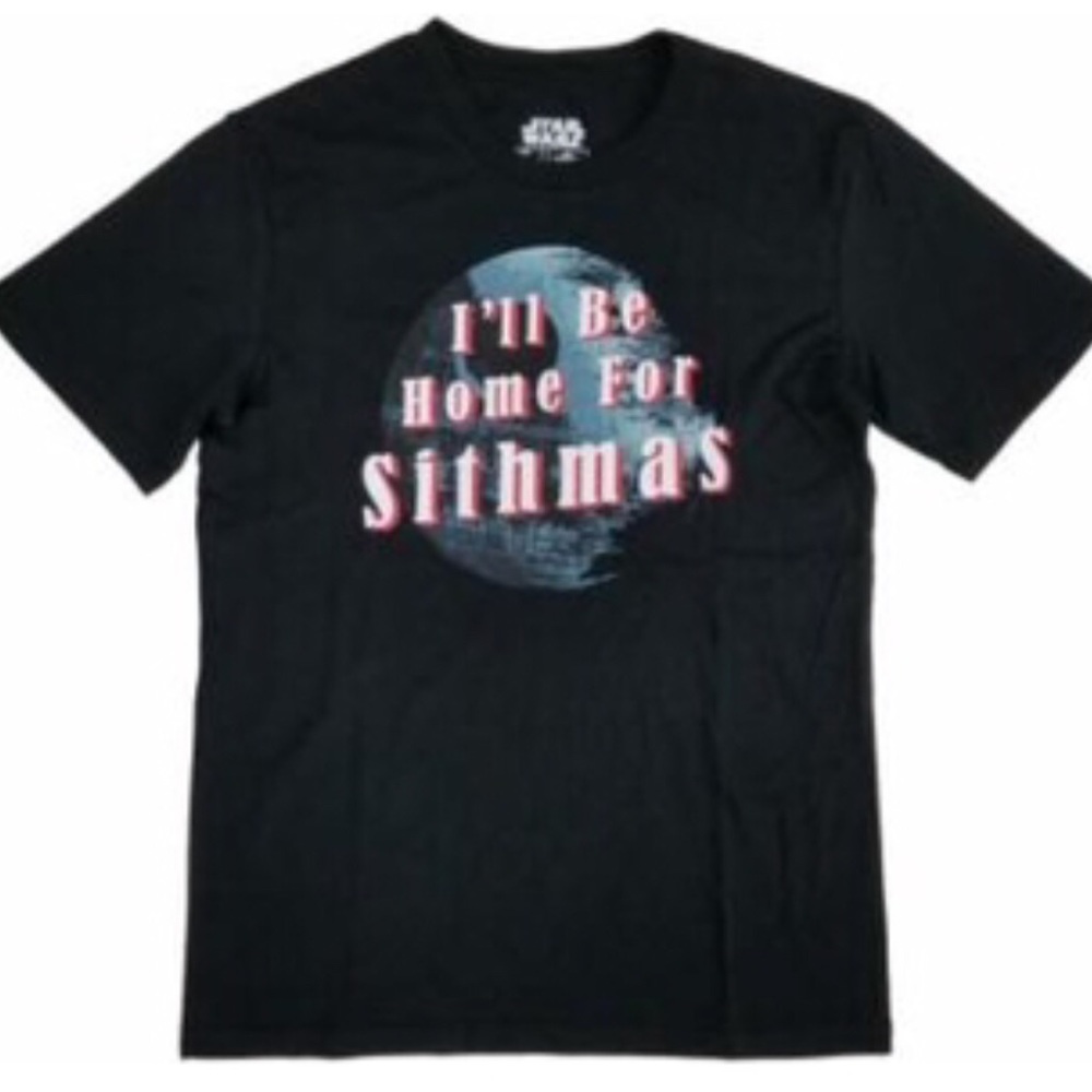 Star Wars T-Shirt Mens I'll Be Home for Sithmas